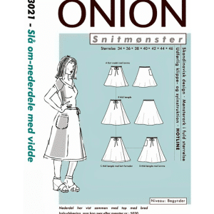 Onion Snitmønster 3021 (Slå om-nederdele med vidde)