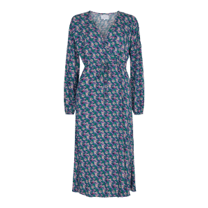 Liberté - Berta Dress LS - Green Flower