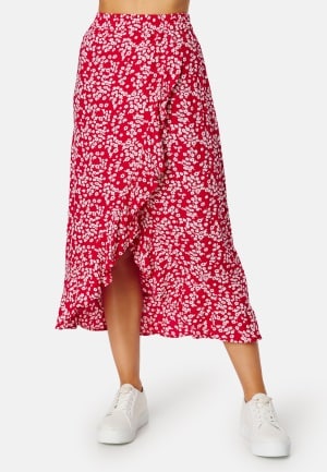 Happy Holly Emma skirt Red / Patterned 32/34