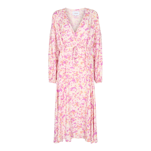 Liberté - Berta LS Dress - Pink Flower - L