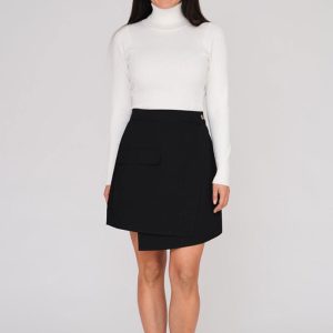 A-View - Nederdel - Calle New Skirt - Black