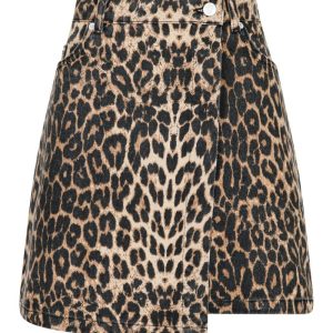 Neo Noir - Nederdel - Kendra Leopard Skirt - Leopard (Levering slut maj)