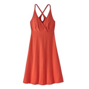 Patagonia Womens Amber Dawn Dress (Rød (PIMENTO RED) Medium)