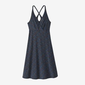 Patagonia Womens Amber Dawn Dress (Sort (VERANO: INK BLACK) Medium)