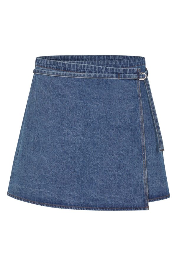 Global Funk - Nederdel - Caja B-G - Vintage Blue Wash (Levering midt april)