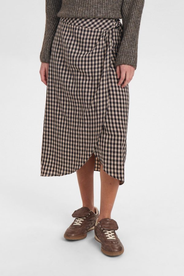 NÜMPH - NUFELIX SKIRT - Caviar - 38 - Sort - Skirts