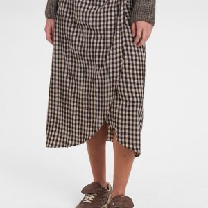 NÜMPH - NUFELIX SKIRT - Caviar - 44 - Sort - Skirts
