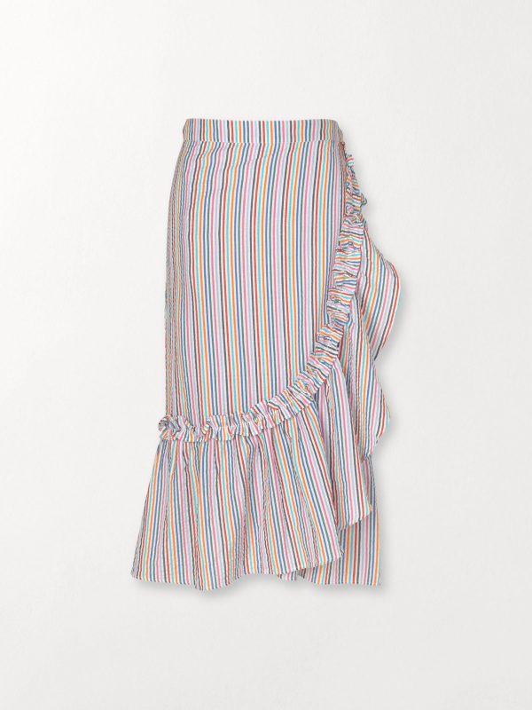 Striped Camillia Long Skirt