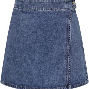 Onlthea Wrap Short Skirt DNM CS DOT